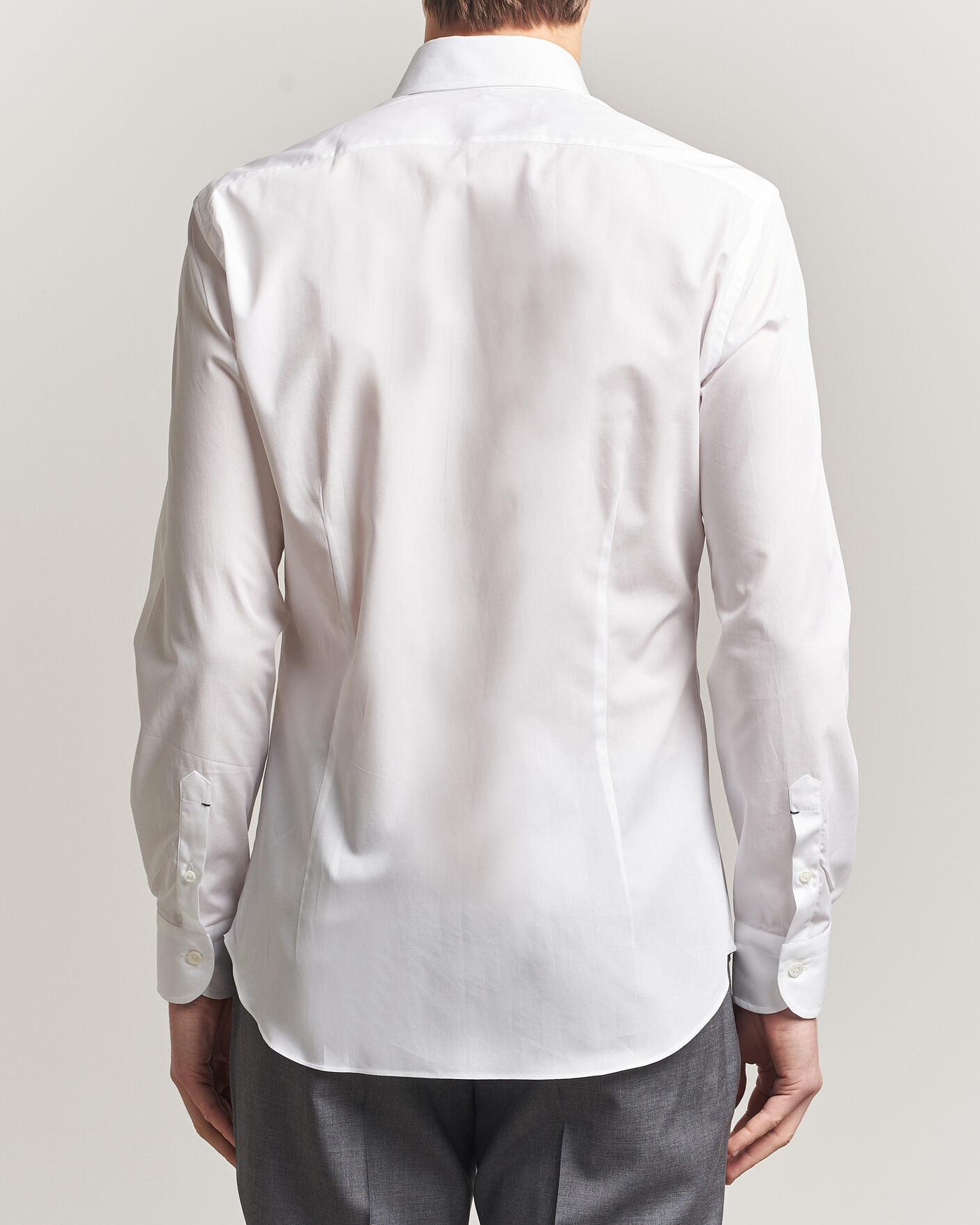 Homme | Chemises | Mazzarelli | Soft Cotton Button Down Shirt White
