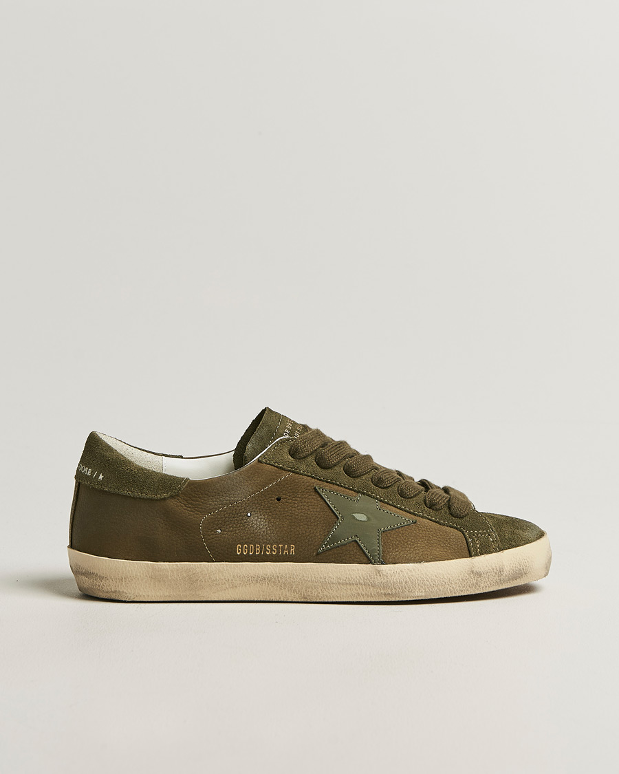 Homme | Baskets | Golden Goose | Super-Star Sneakers Olive Night