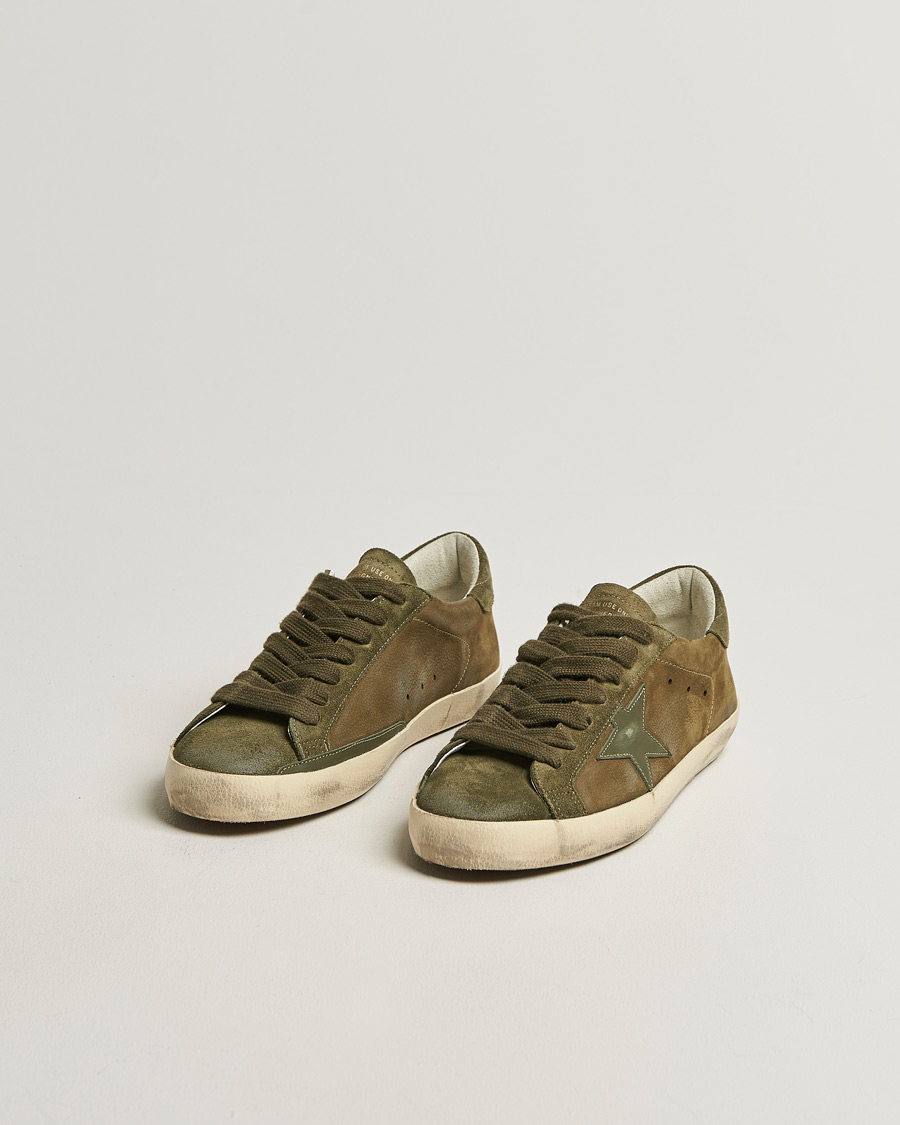 Homme | Baskets | Golden Goose | Super-Star Sneakers Olive Night