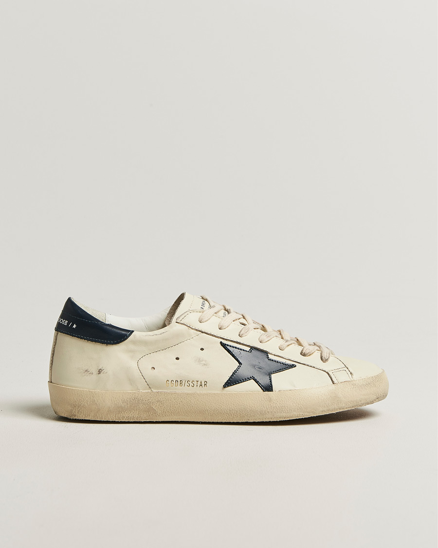 Homme | Baskets | Golden Goose | Super-Star Sneakers Beige/Midnight