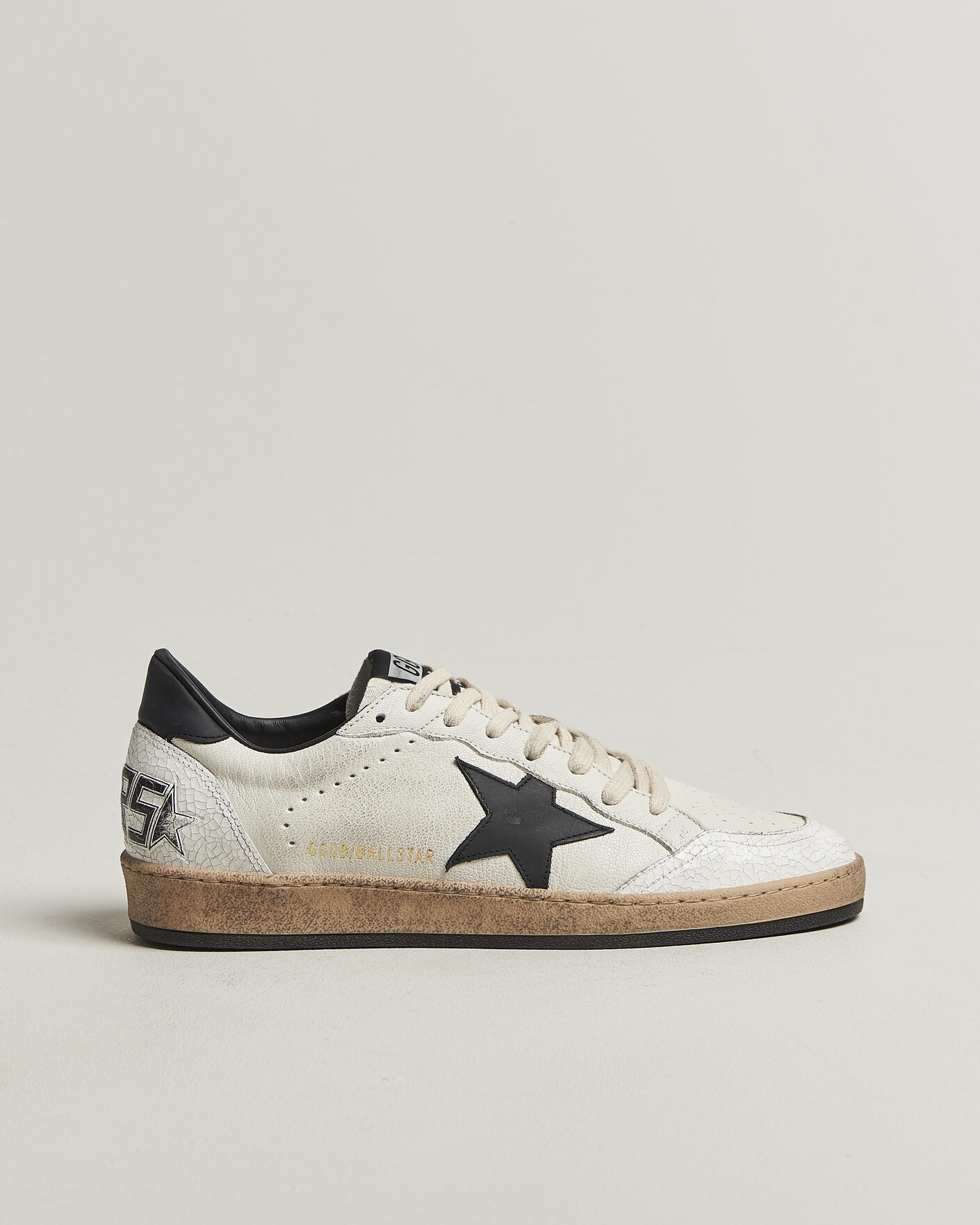 Homme | Baskets | Golden Goose | Ball Star Sneakers White/Black
