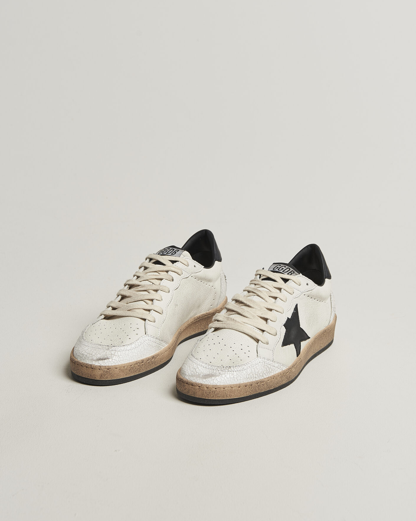 Homme | Baskets | Golden Goose | Ball Star Sneakers White/Black