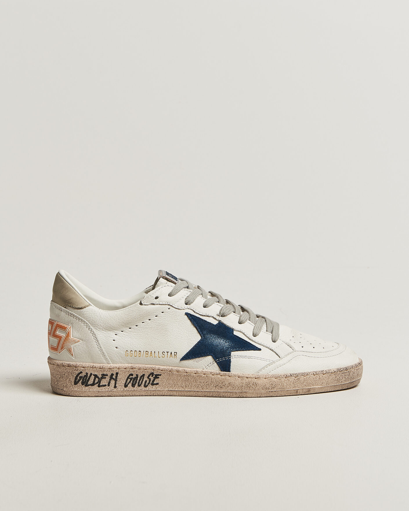 Homme | Baskets | Golden Goose | Ball Star Sneakers White/Ice