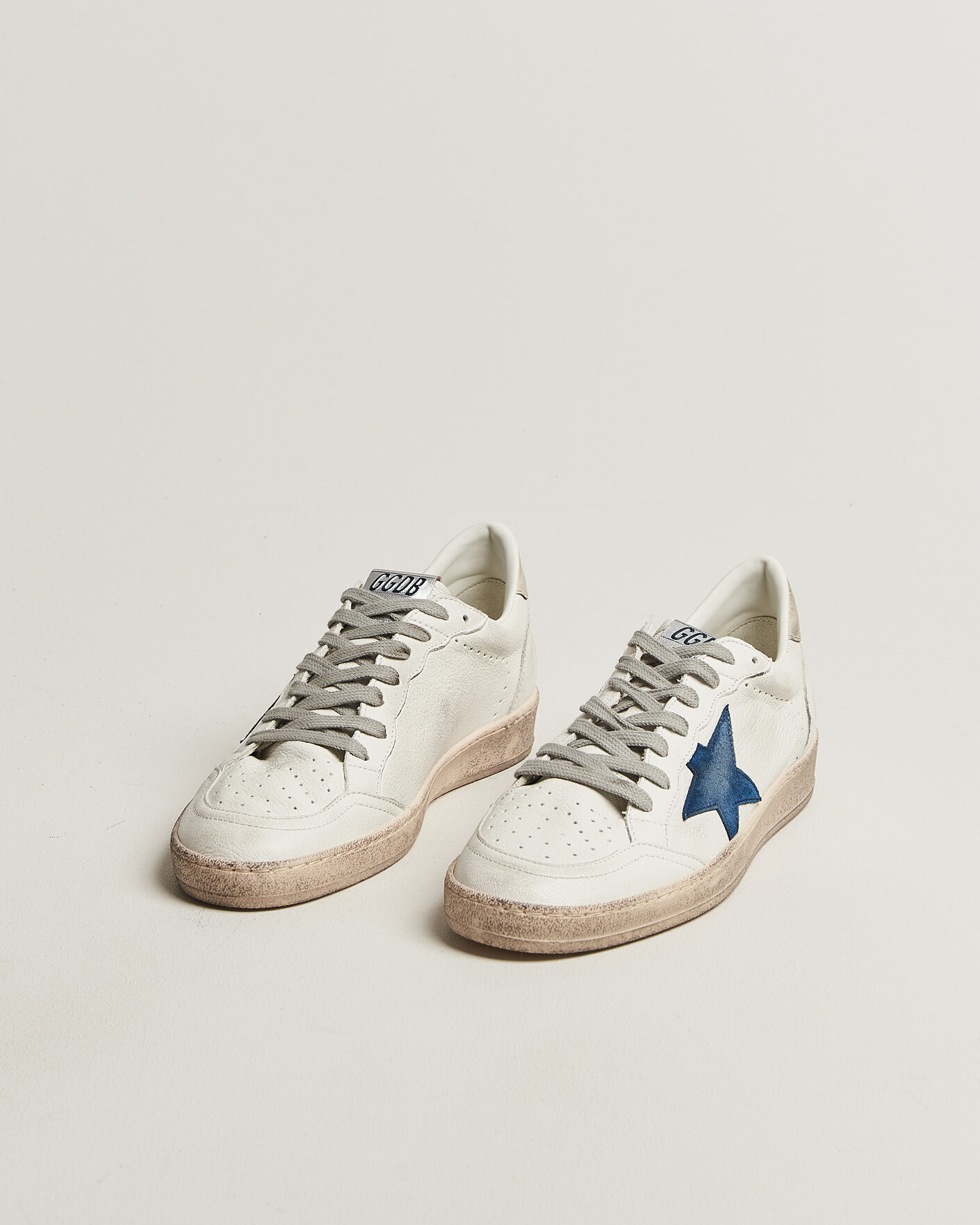 Homme | Baskets | Golden Goose | Ball Star Sneakers White/Ice