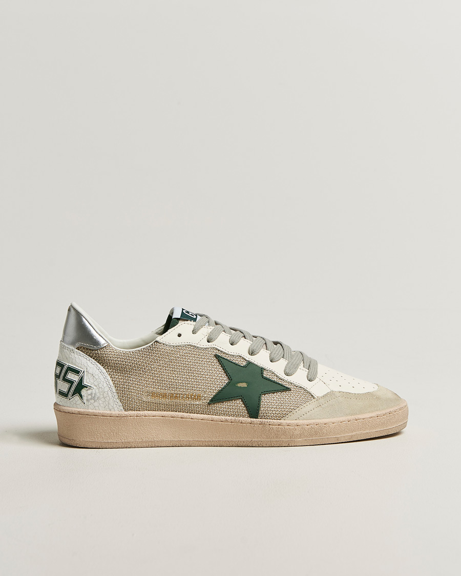 Homme | Baskets | Golden Goose | Ball Star Sneakers White/Green