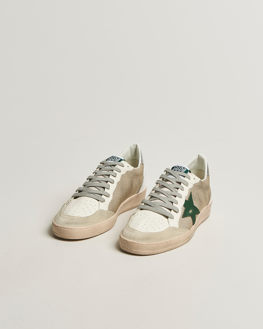 Homme | Baskets | Golden Goose | Ball Star Sneakers White/Green