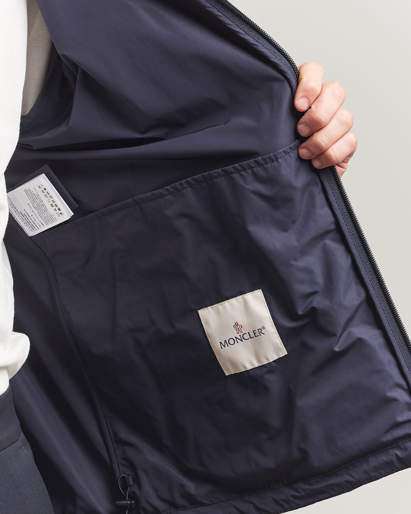 Homme | Manteaux Et Vestes | Moncler | Sassiere Hooded Jacket Navy