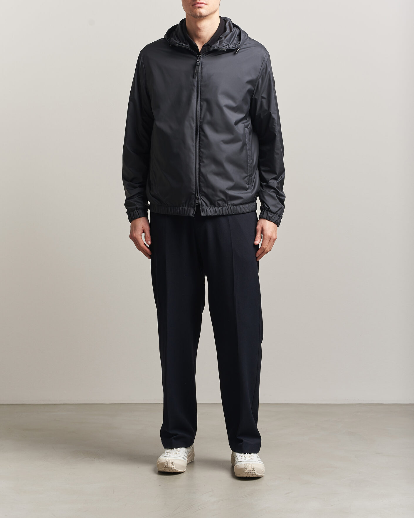 Homme | Manteaux Et Vestes | Moncler | Domene Hooded Jacket Black