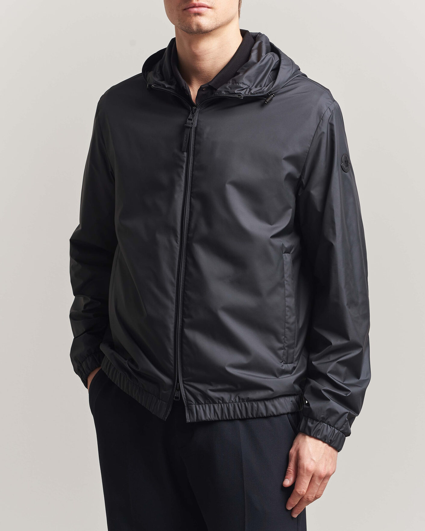 Homme | Manteaux Et Vestes | Moncler | Domene Hooded Jacket Black
