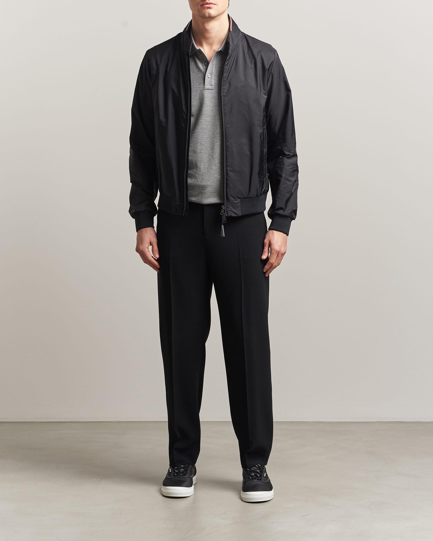 Homme | Manteaux Et Vestes | Moncler | Reppe Bomber Jacket Black