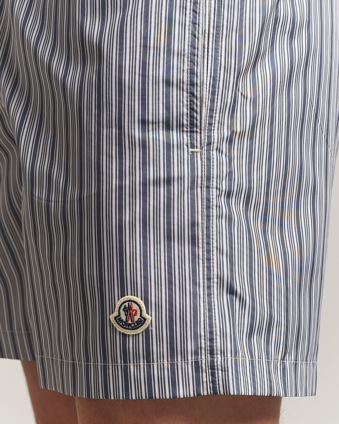 Homme | Maillots De Bain | Moncler | Nylon Swim Shorts Blue Stripe