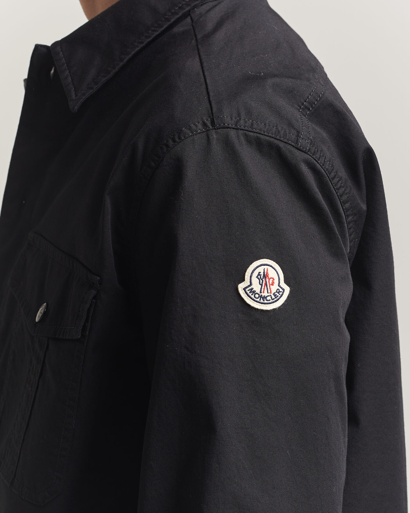 Homme | Chemises | Moncler | Double Pocket Overshirt Black