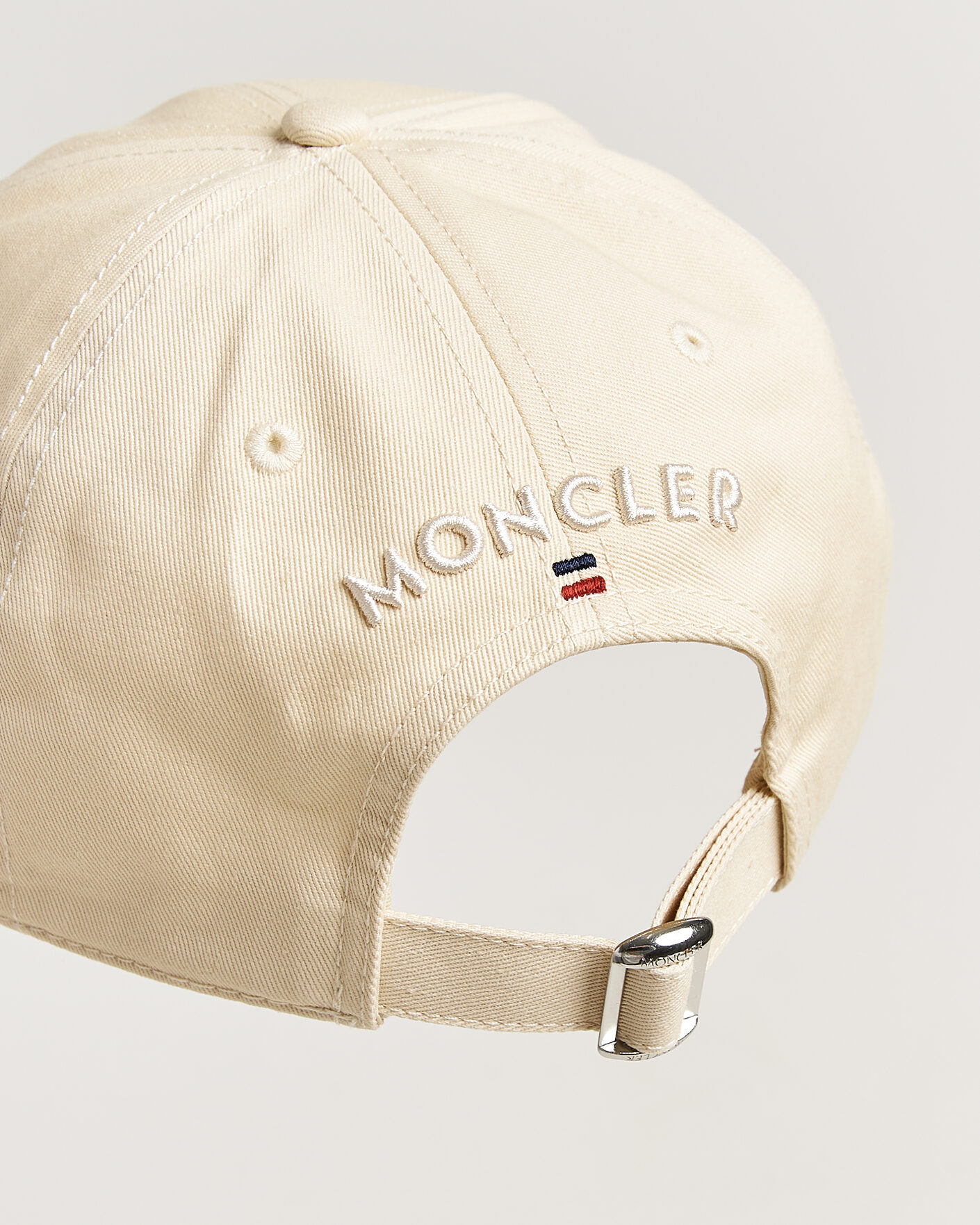 Homme | Bobs Et Casquettes | Moncler | Tricolore Logo Cap Light Beige