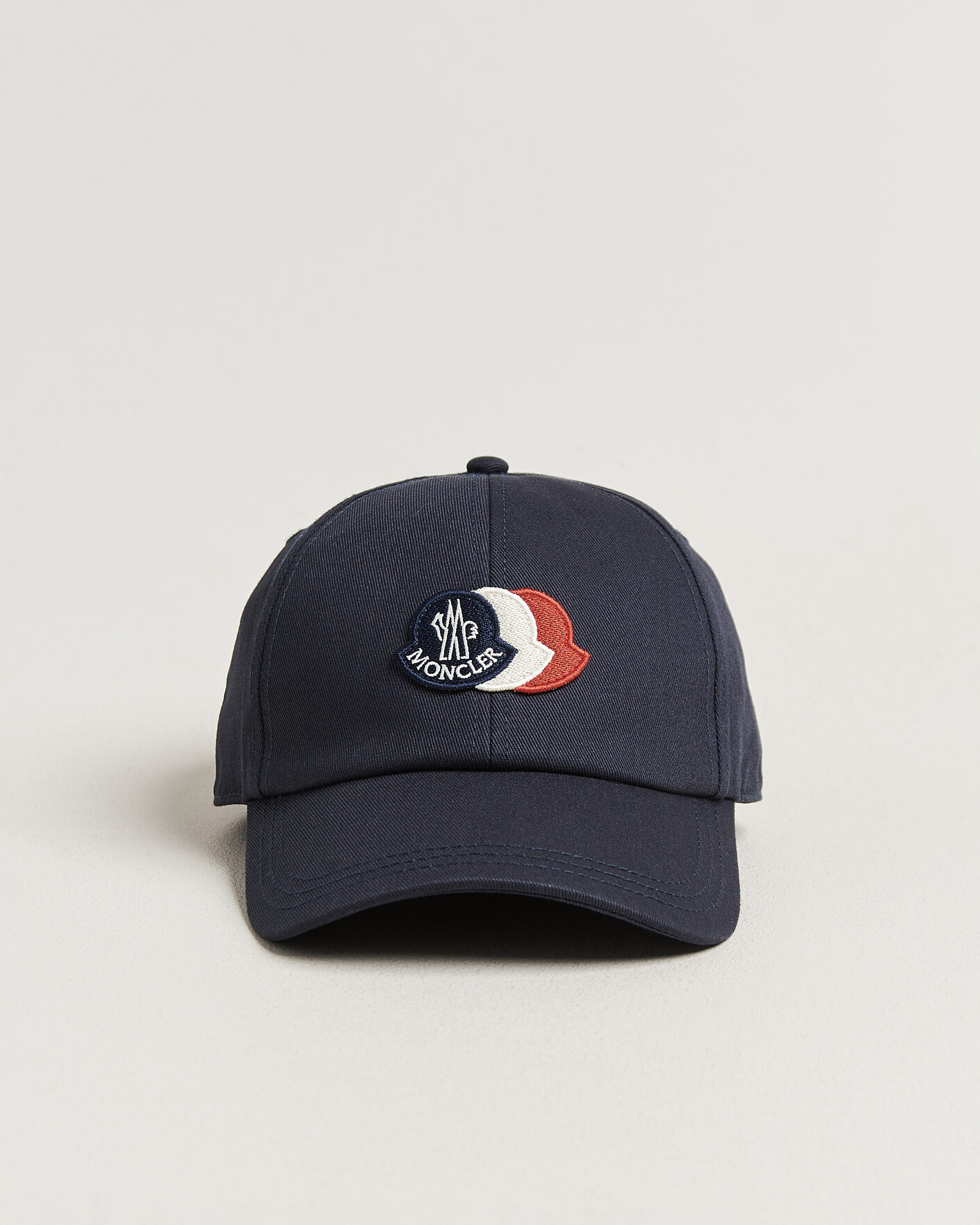 Homme | Bobs Et Casquettes | Moncler | Tricolore Logo Cap Navy