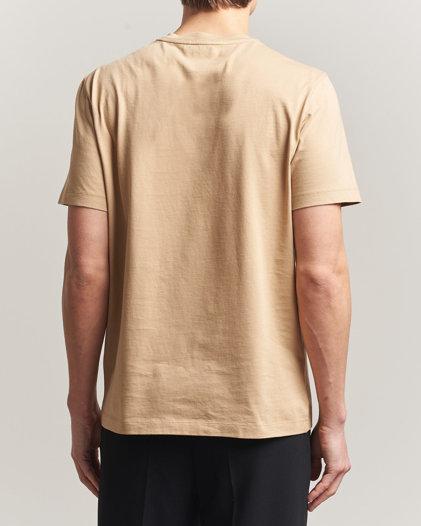 Homme | T-shirts | Moncler | Lettering Logo T-Shirt Beige