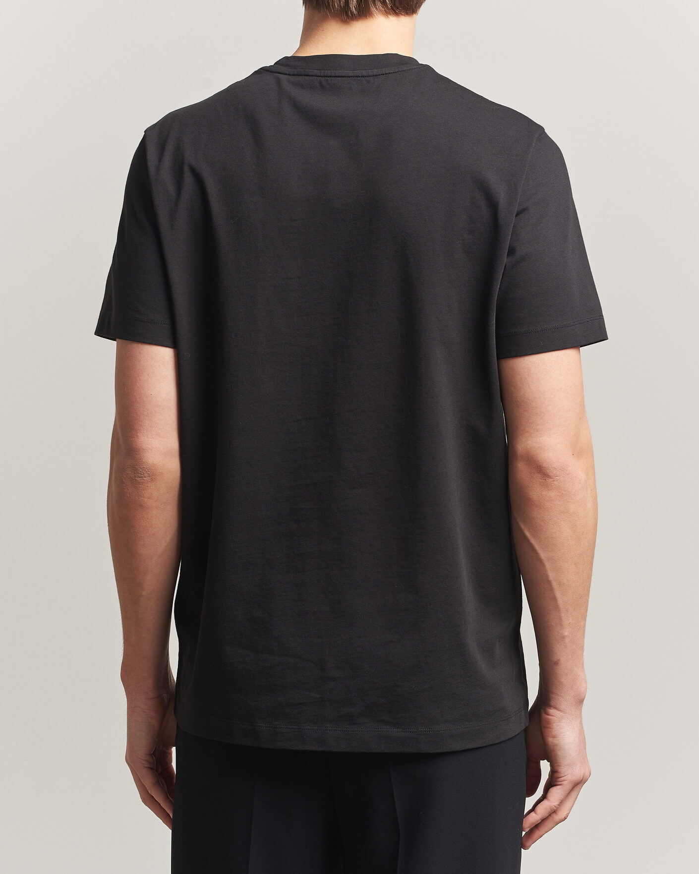 Homme | T-shirts | Moncler | Lettering Logo T-Shirt Black
