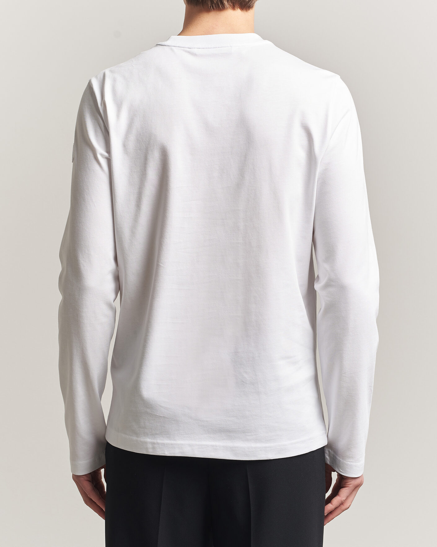 Homme | T-shirts | Moncler | Graphic Long Sleeve T-Shirt White