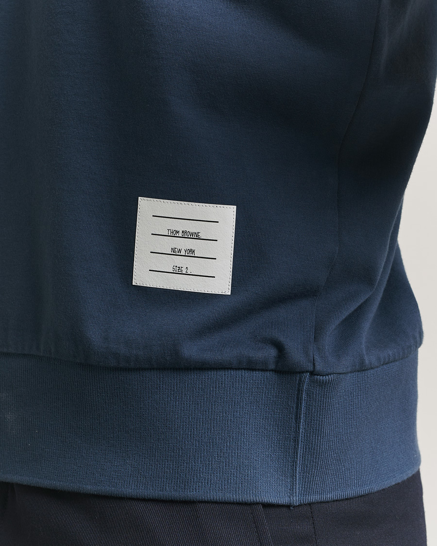 Homme | Polos | Thom Browne | Overdyed 4 Bar Polo Navy