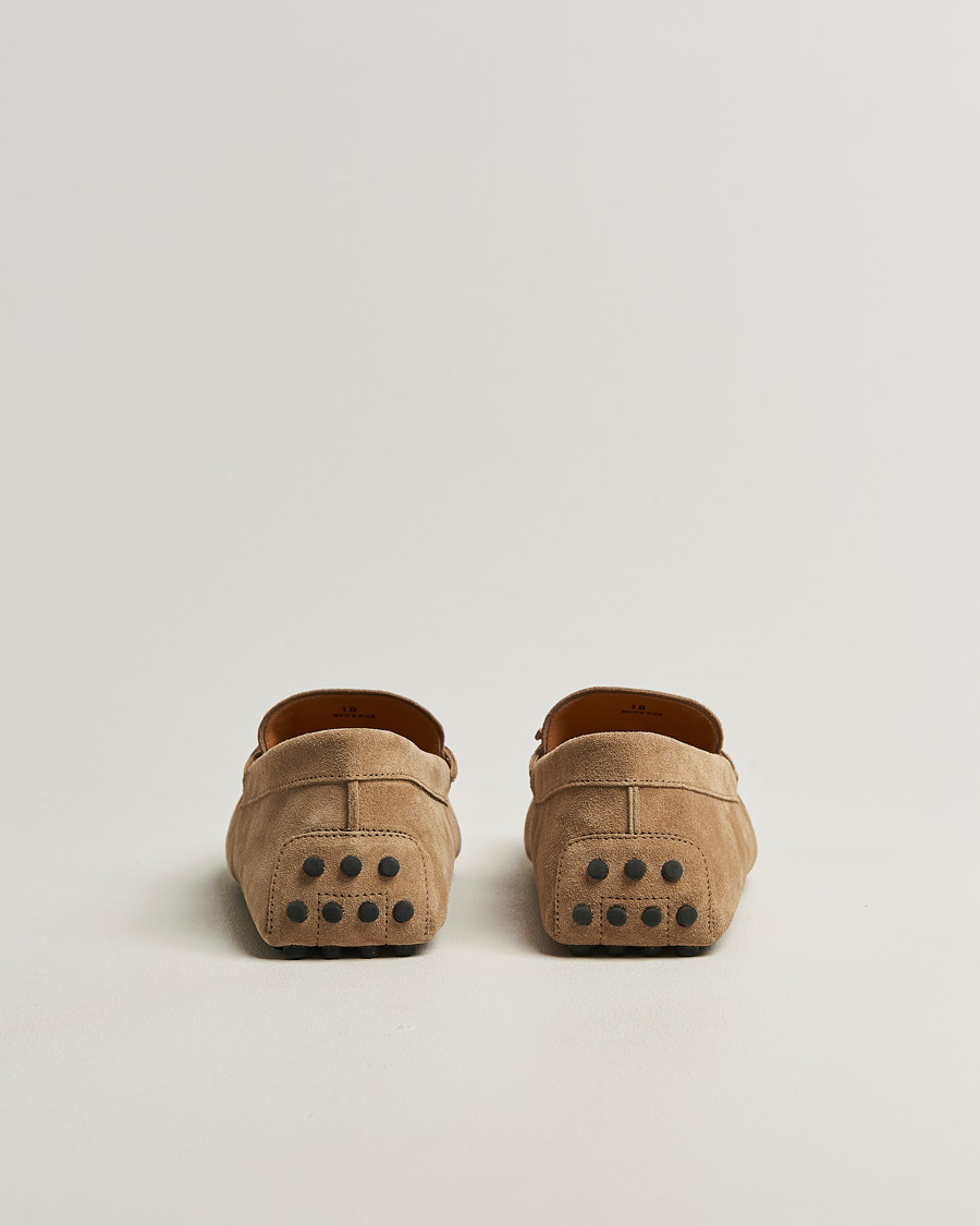 Homme | Mocassins | Tod's | Lacetto Gommino Carshoe Beige Suede
