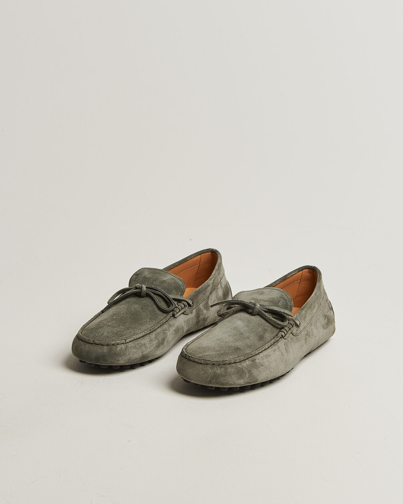 Homme | Mocassins | Tod's | Lacetto Gommino Carshoe Green Suede