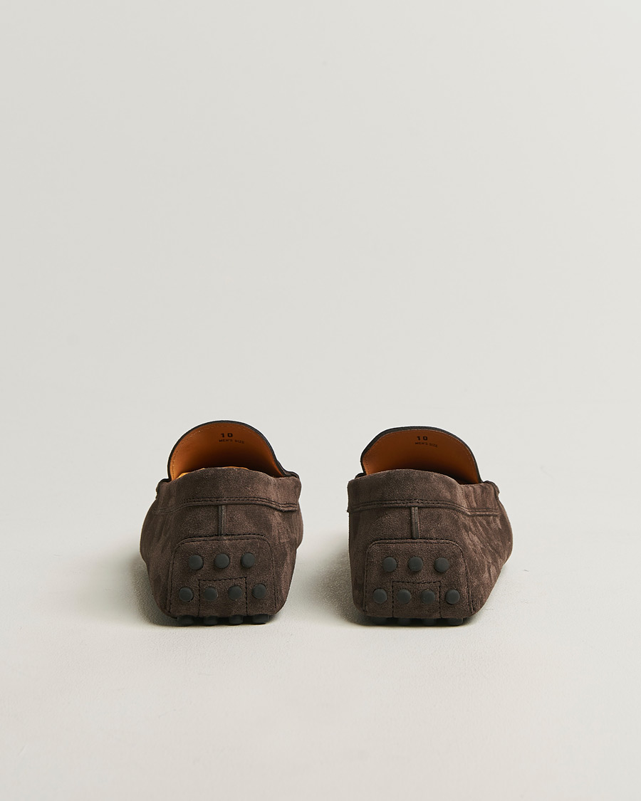 Homme | Mocassins | Tod's | Gommino Carshoe Dark Brown Suede