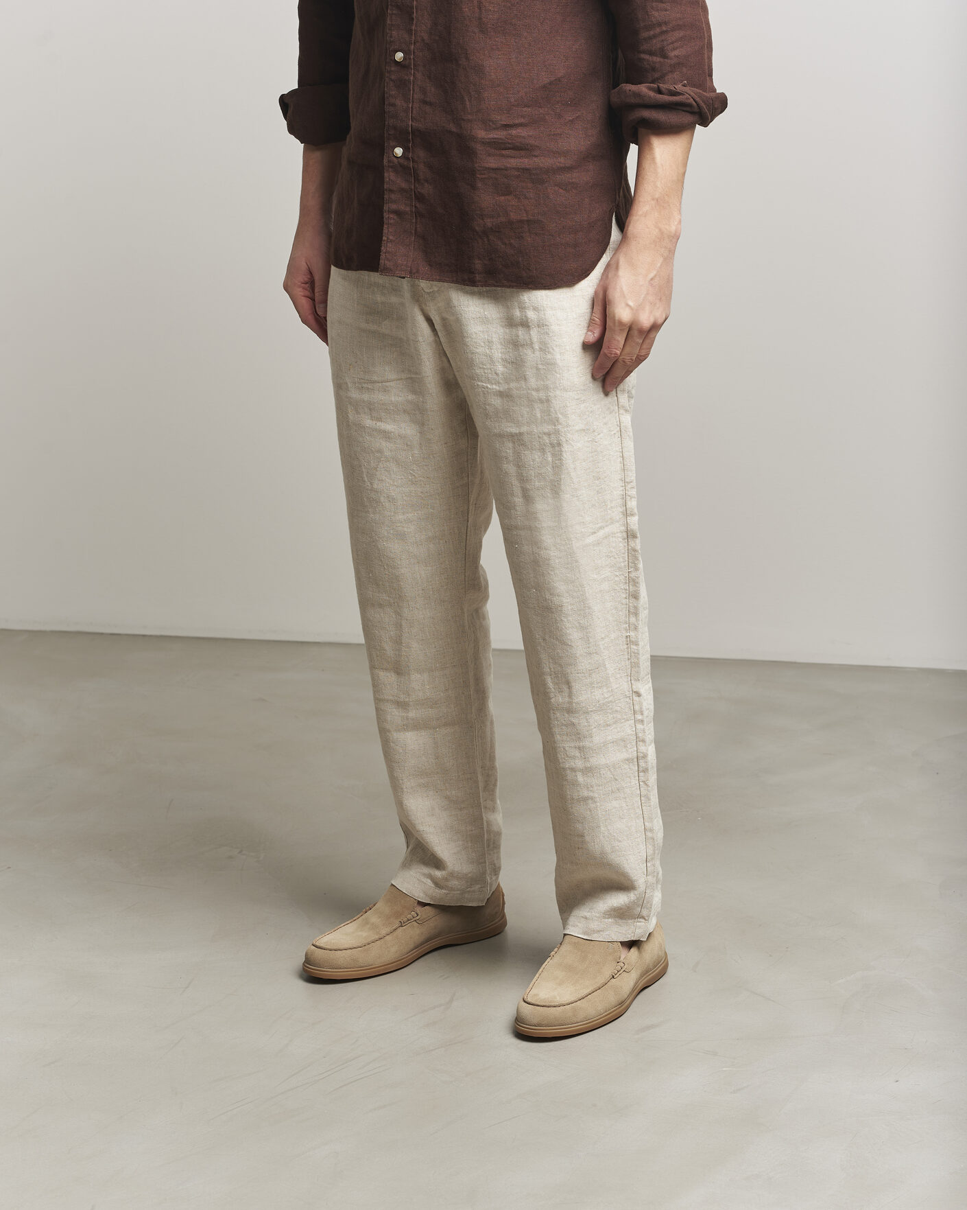 Homme | Loafers | Tod's | Gomma Leggera Loafers Light Beige Suede