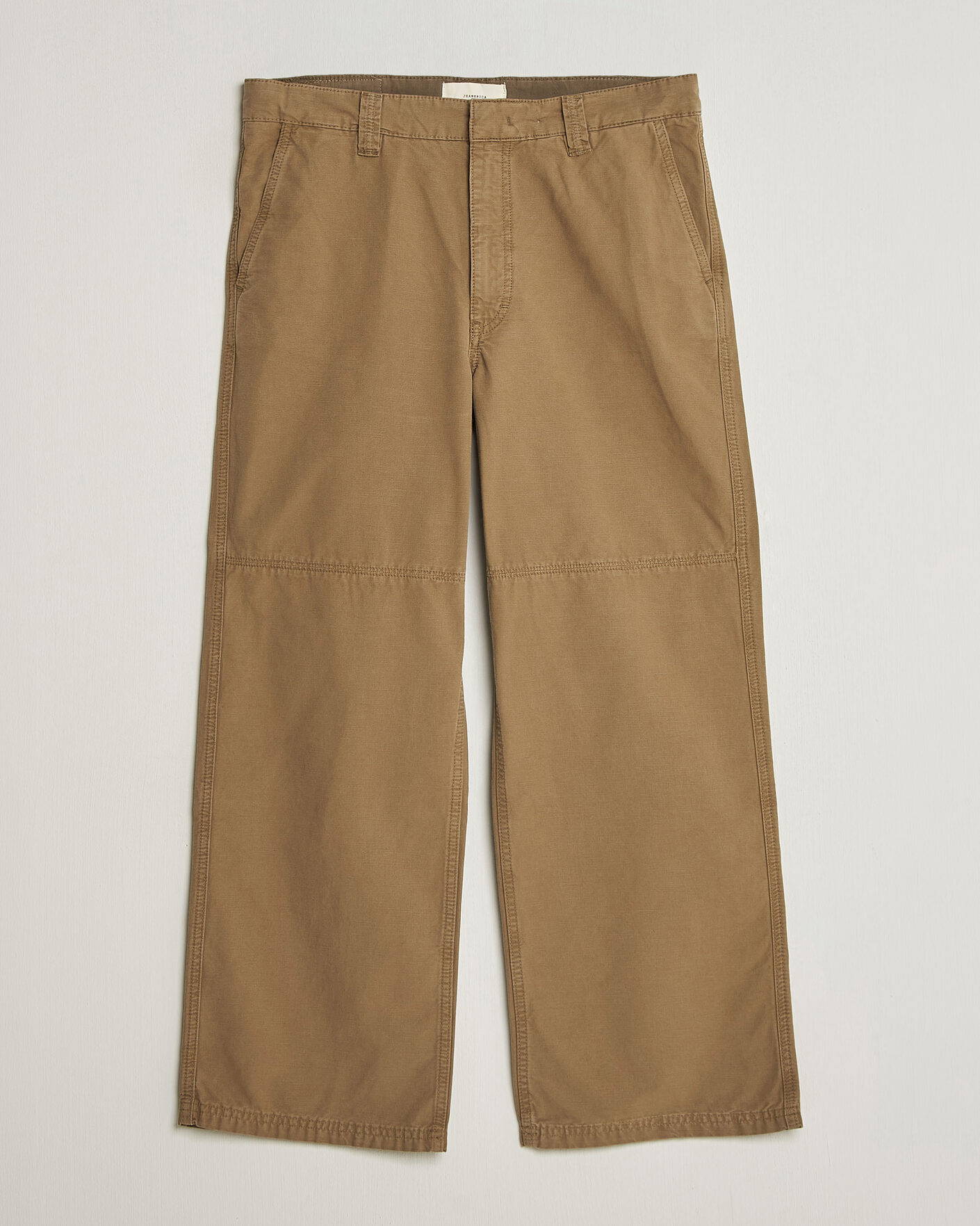 Homme | Pantalons | Jeanerica | Genua Pilé Workwear Trousers Green