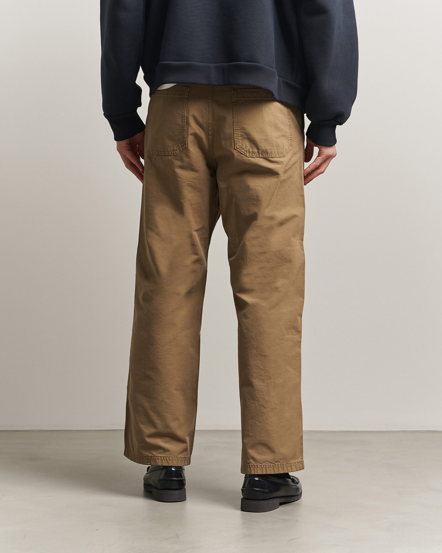 Homme | Pantalons | Jeanerica | Genua Pilé Workwear Trousers Green