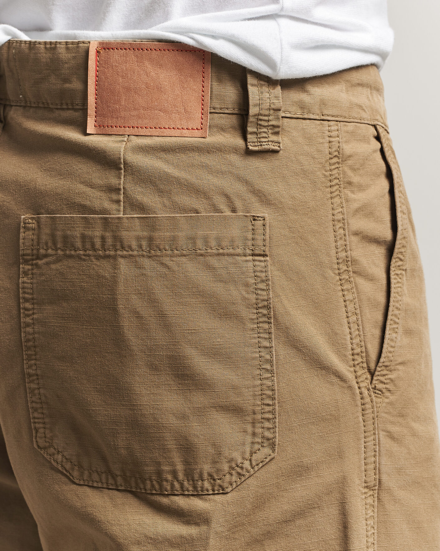 Homme | Pantalons | Jeanerica | Genua Pilé Workwear Trousers Green