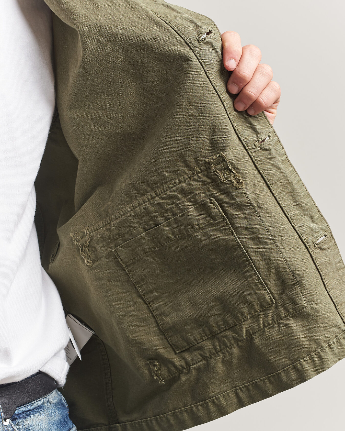 Homme | Manteaux Et Vestes | Jeanerica | Wilde Shirt Jacket Green