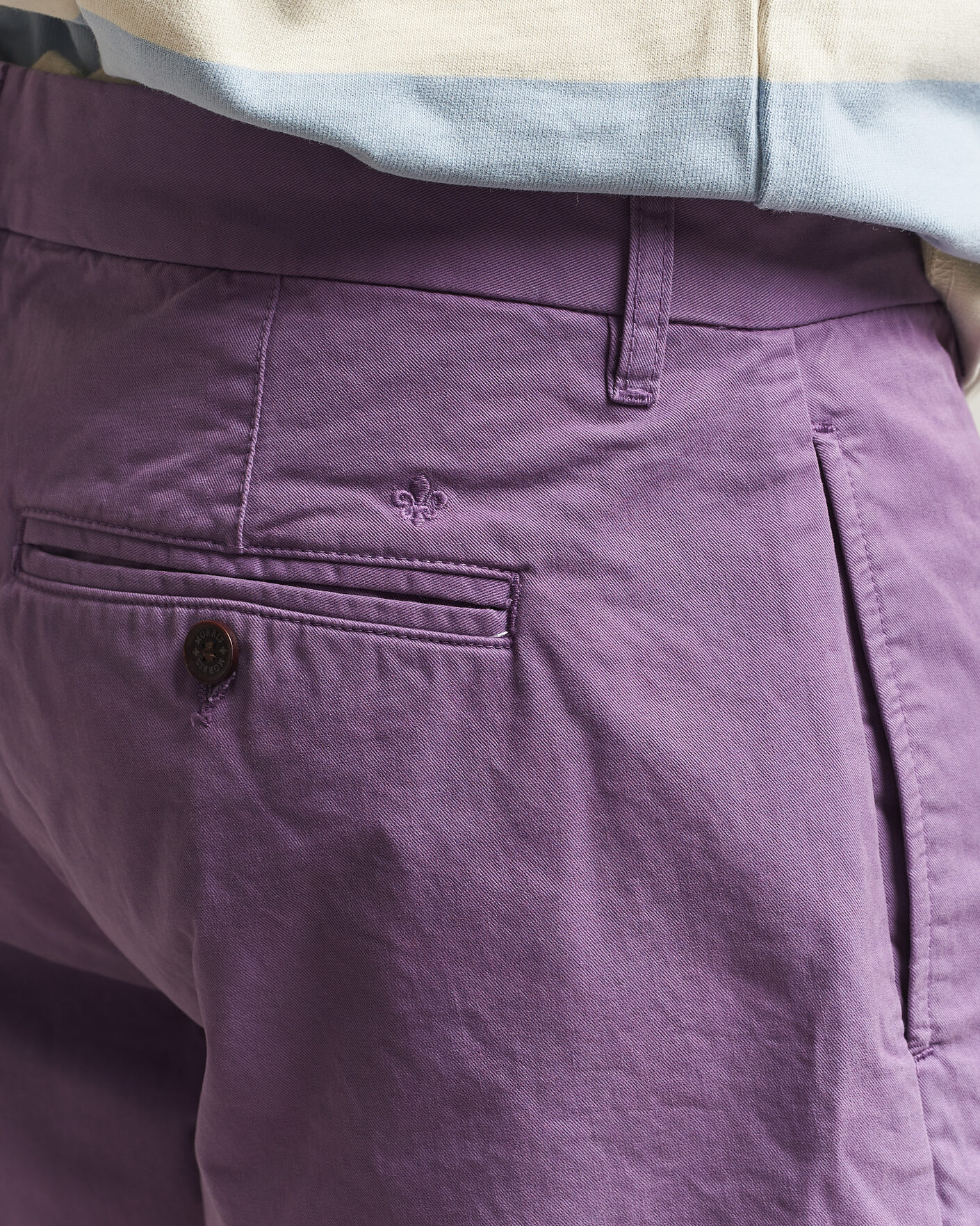 Homme | Shorts | Morris | Original Chino Shorts Purple