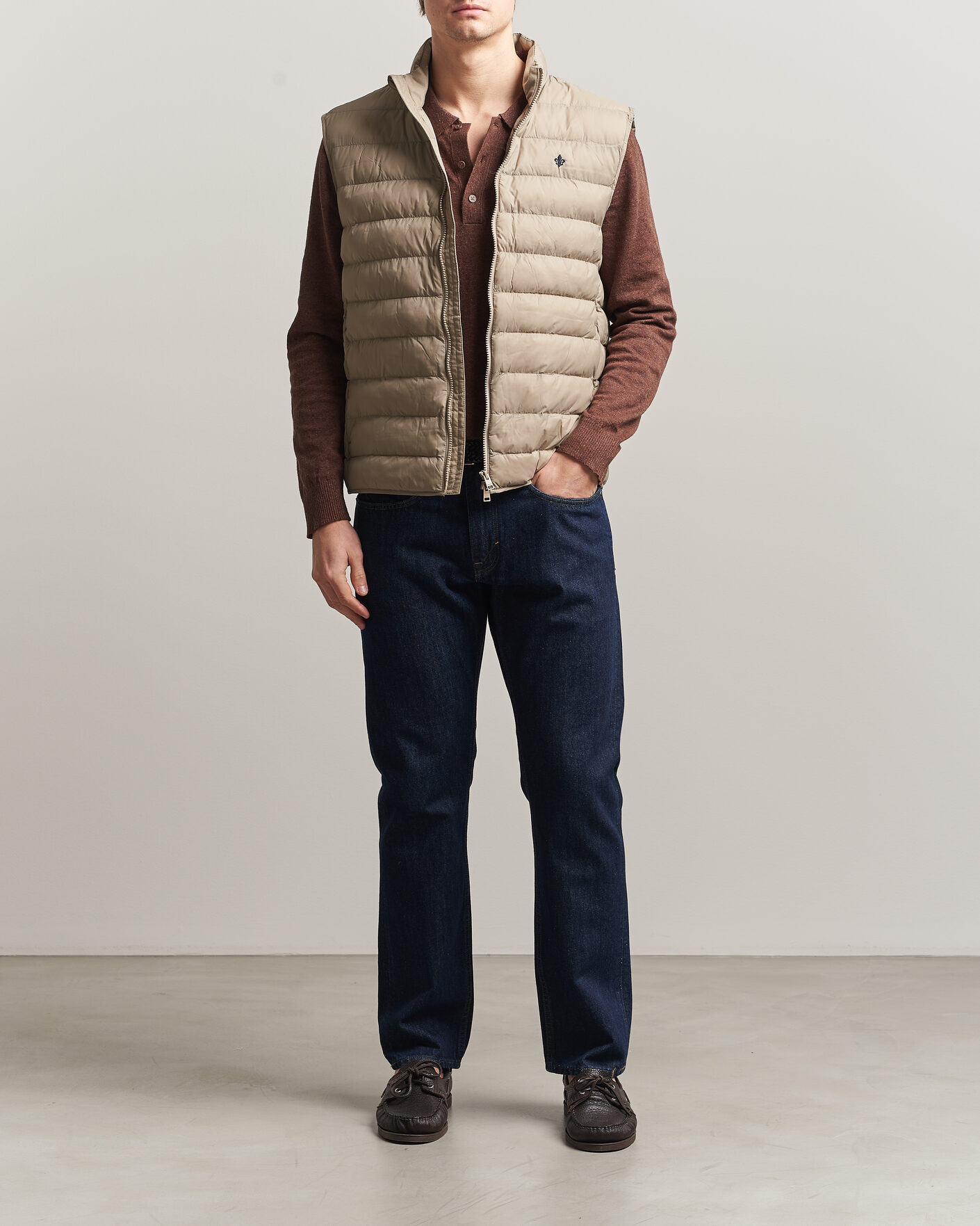 Homme | Gilets | Morris | Norfolk Liner Vest Khaki