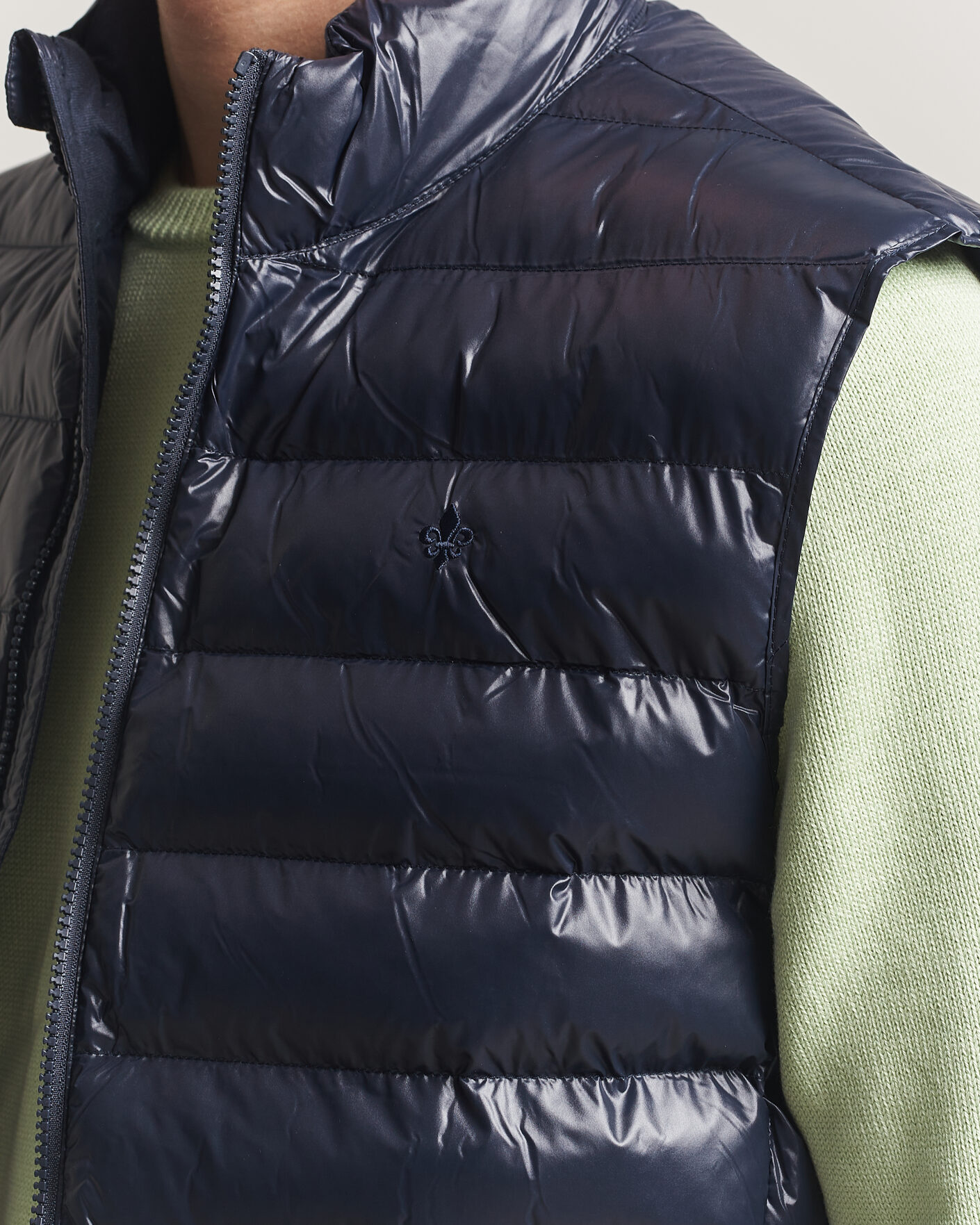 Homme | Gilets | Morris | Norfolk Liner Vest Glossy Navy