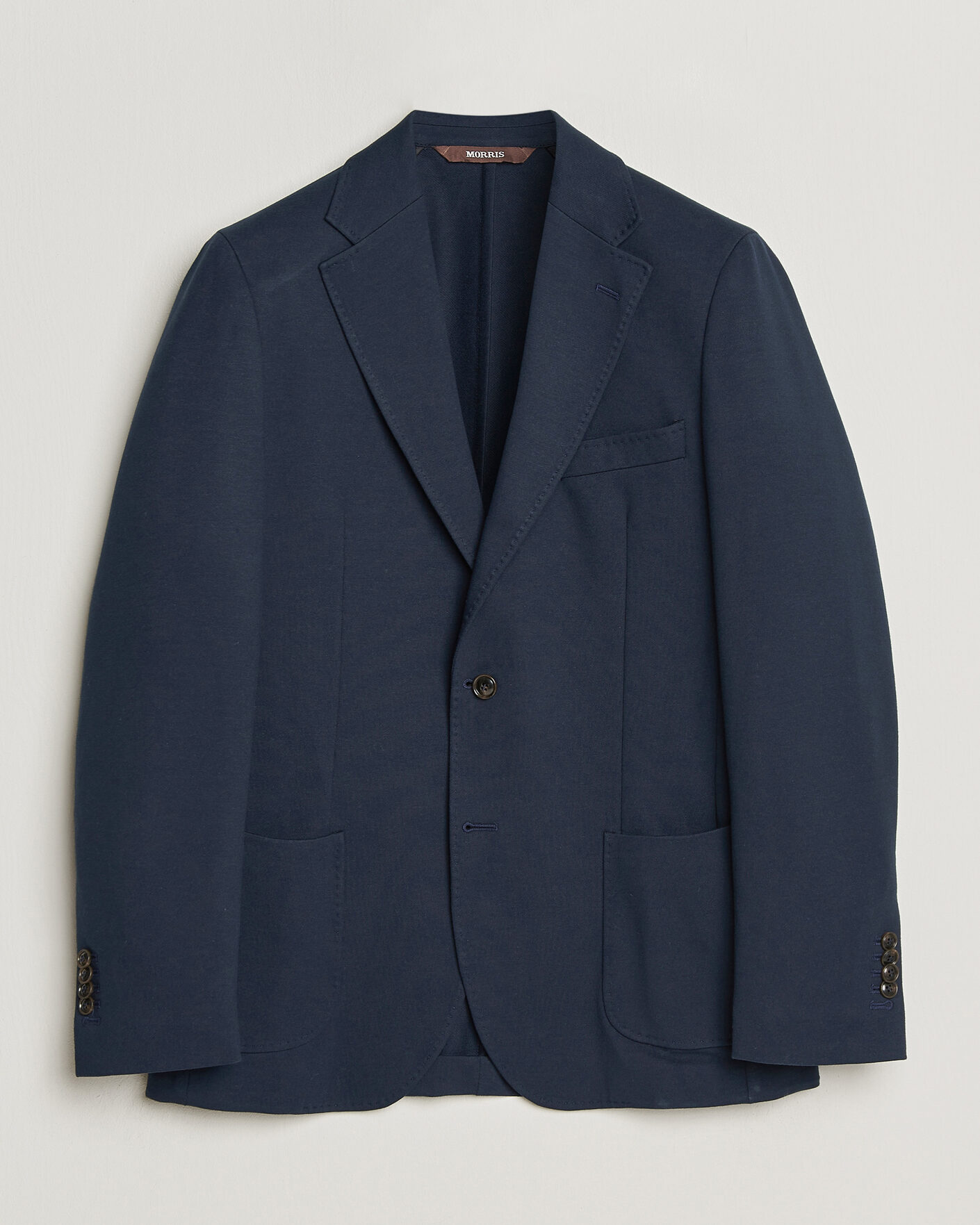 Homme | Blazers | Morris | Cotton Jersey Blazer Navy