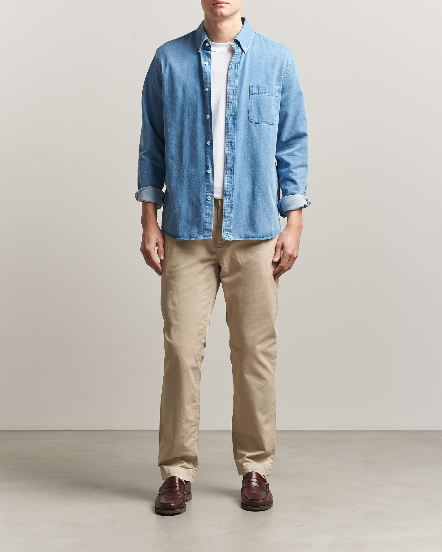 Homme | Pantalons | Morris | Jeffrey Summer Chinos Khaki