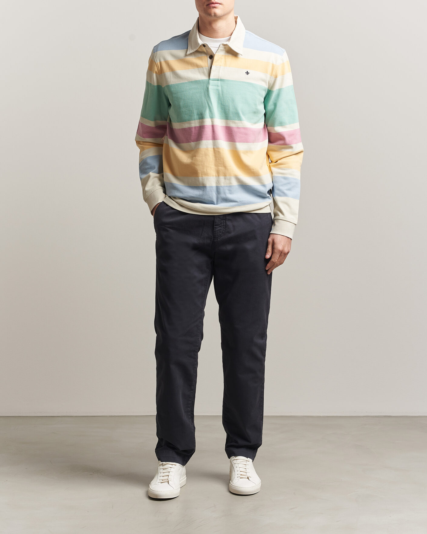 Homme | Pantalons | Morris | Jeffrey Summer Chinos Dark Blue