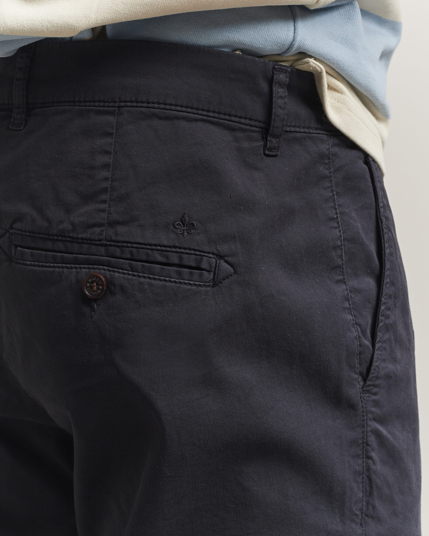 Homme | Pantalons | Morris | Jeffrey Summer Chinos Dark Blue