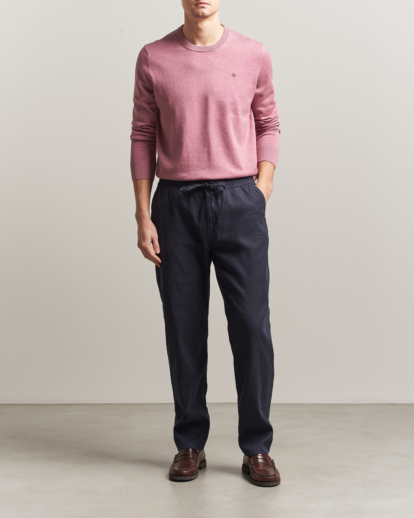 Homme | Pulls Et Tricots | Morris | Riley Oneck Pink