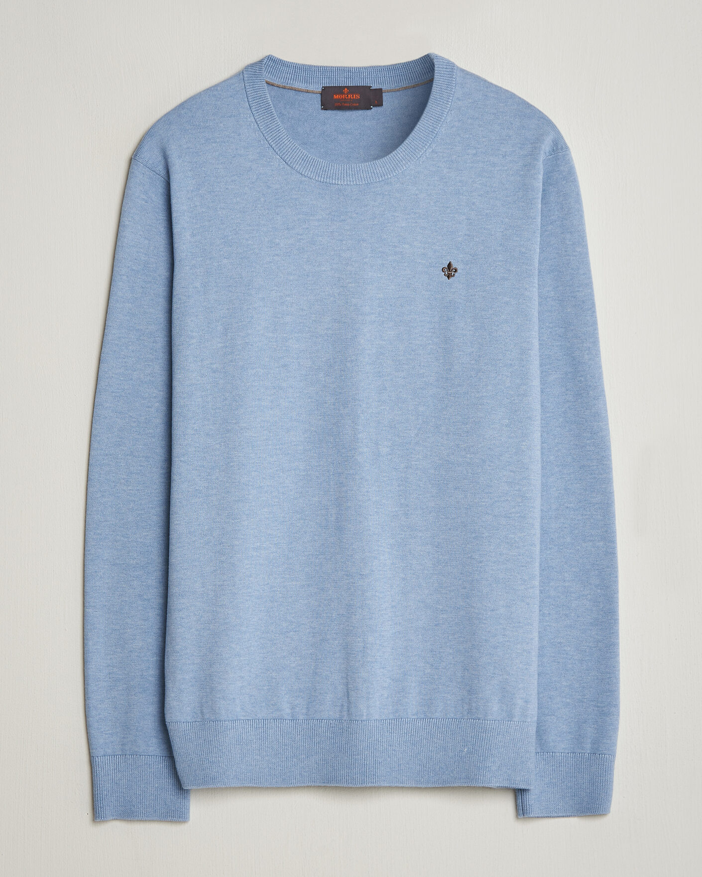 Homme | Pulls Et Tricots | Morris | Riley Oneck Light Blue