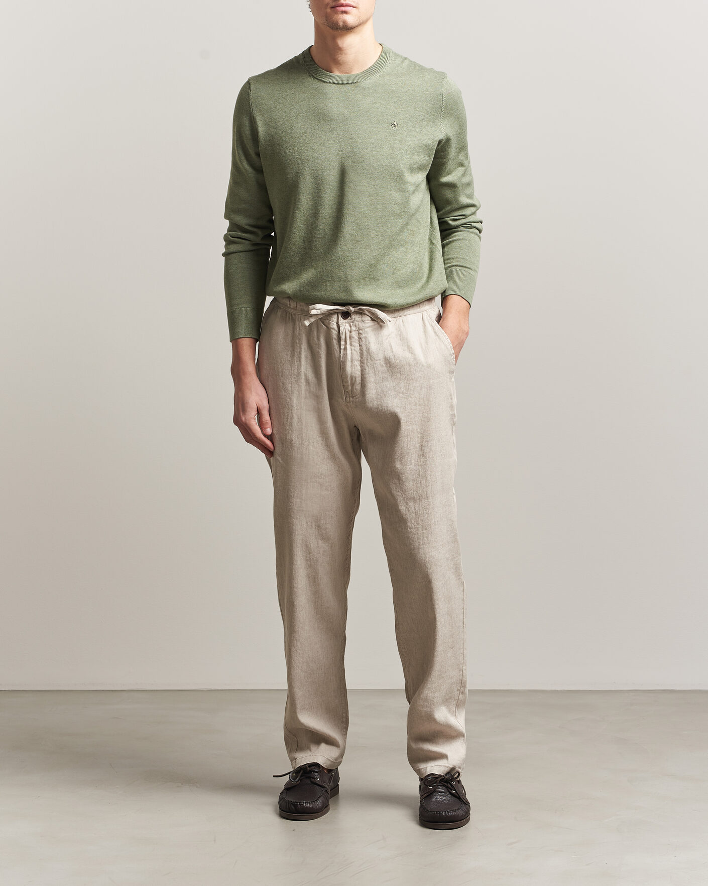 Homme | Pulls Et Tricots | Morris | Riley Oneck Olive