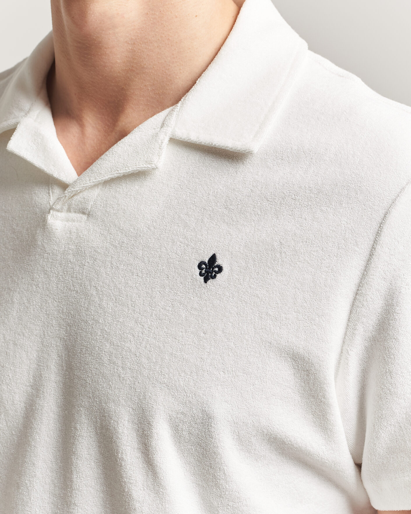 Homme | Polos | Morris | Delon Terry Shirt Off White