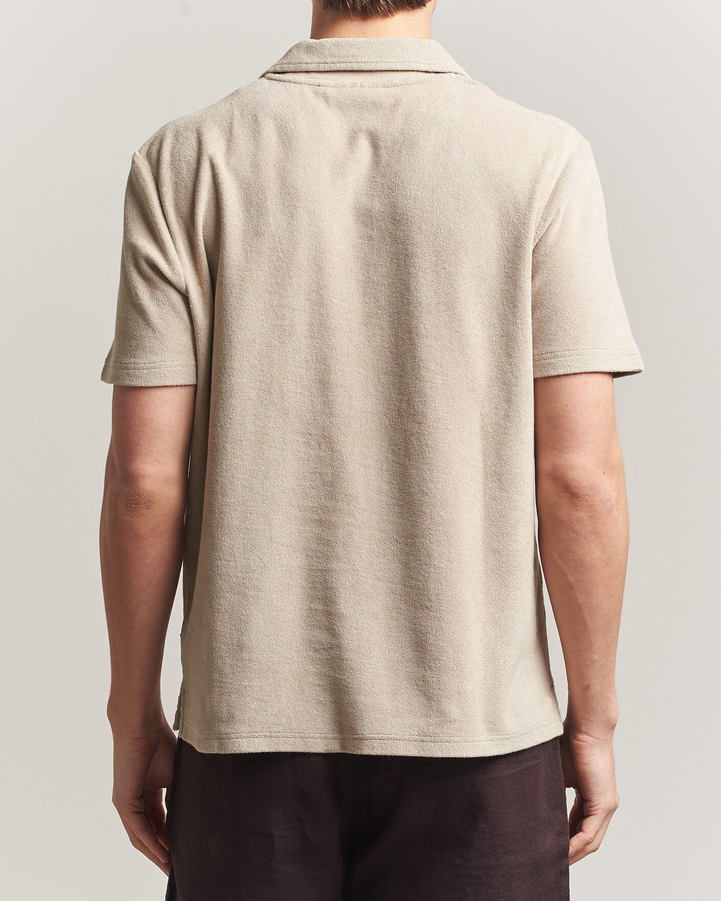 Homme | Polos | Morris | Delon Terry Shirt Khaki