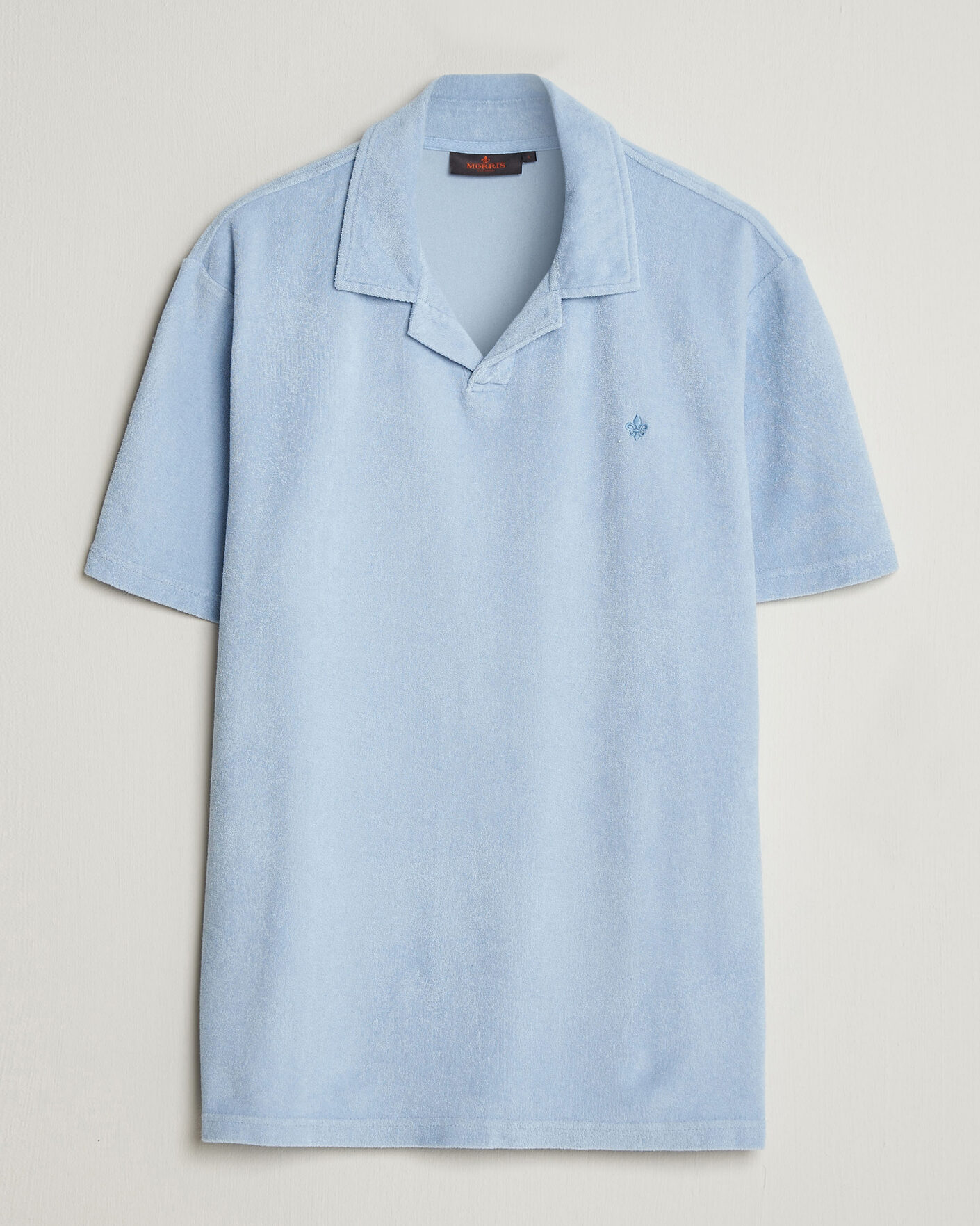 Homme | Polos | Morris | Delon Terry Shirt Light Blue