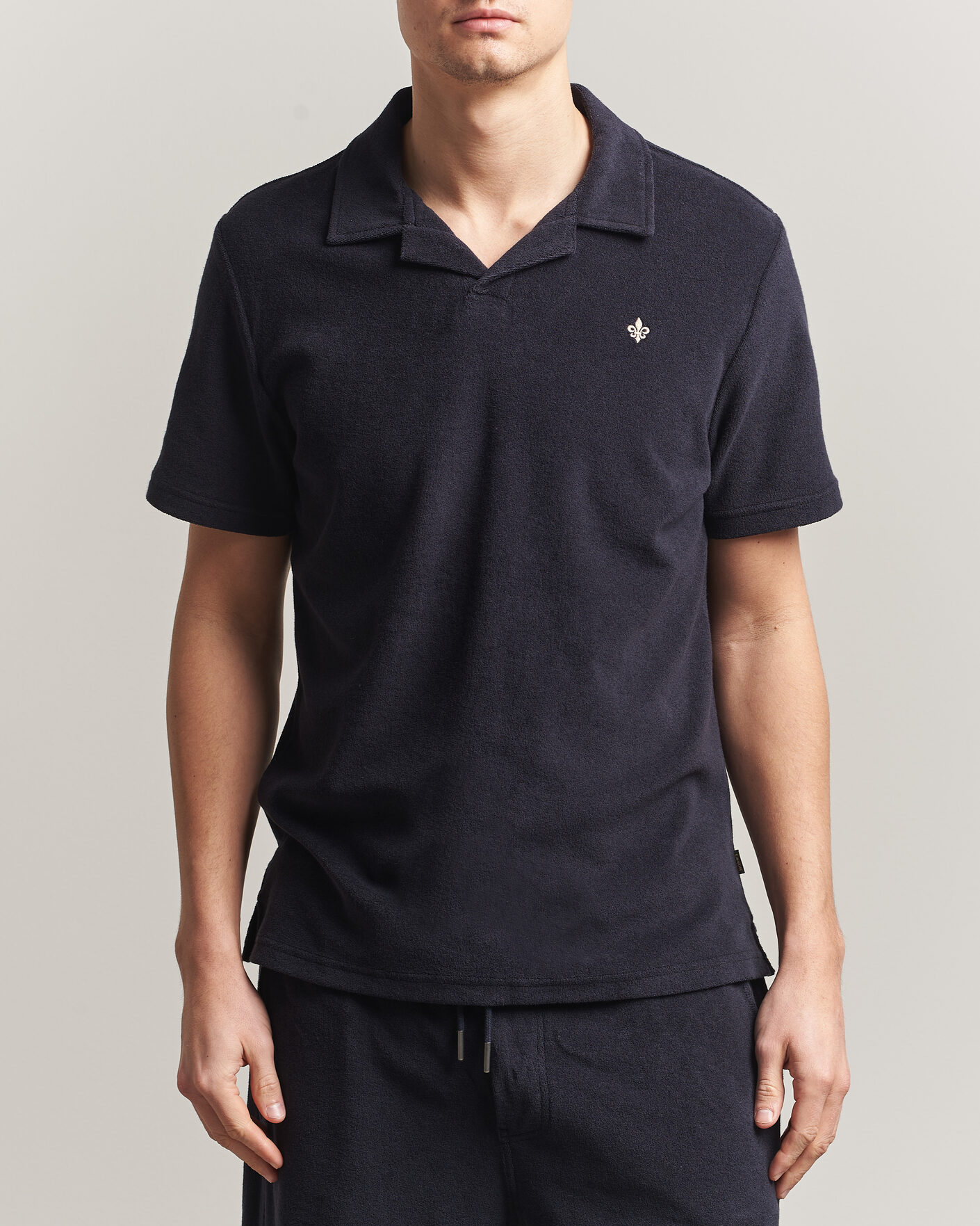 Homme | Polos | Morris | Delon Terry Shirt Navy