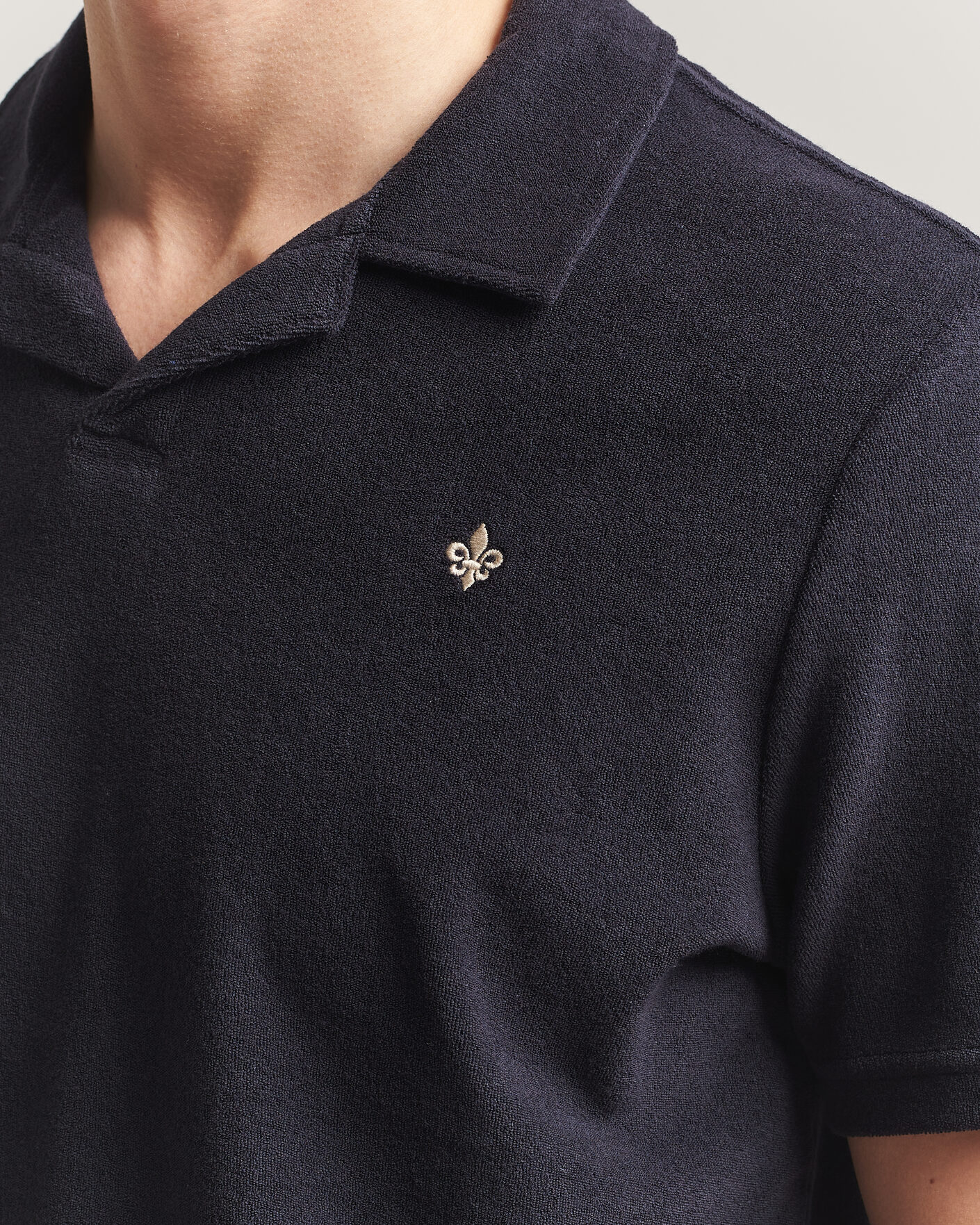 Homme | Polos | Morris | Delon Terry Shirt Navy