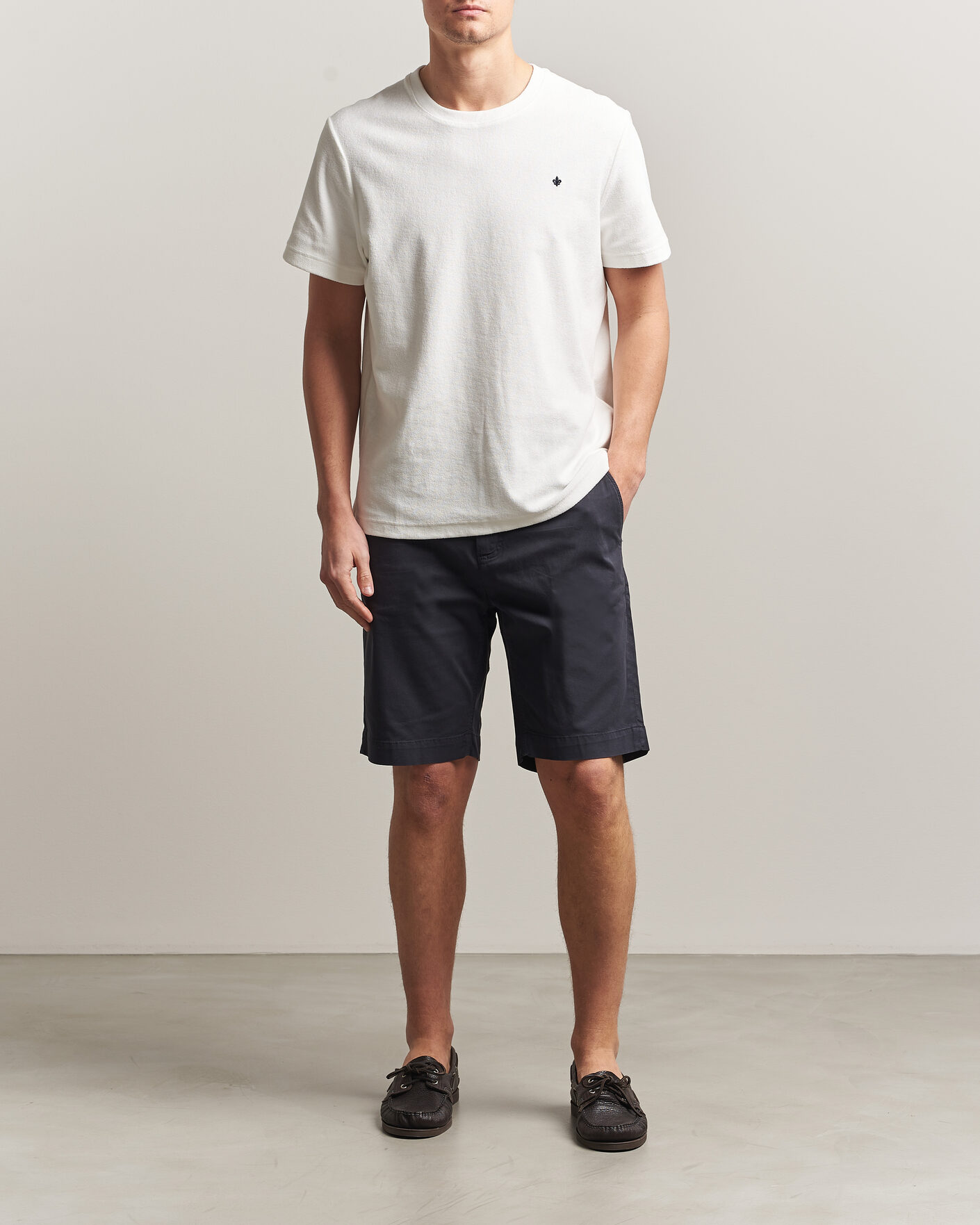 Homme | T-shirts | Morris | Delon Terry Tee Off White