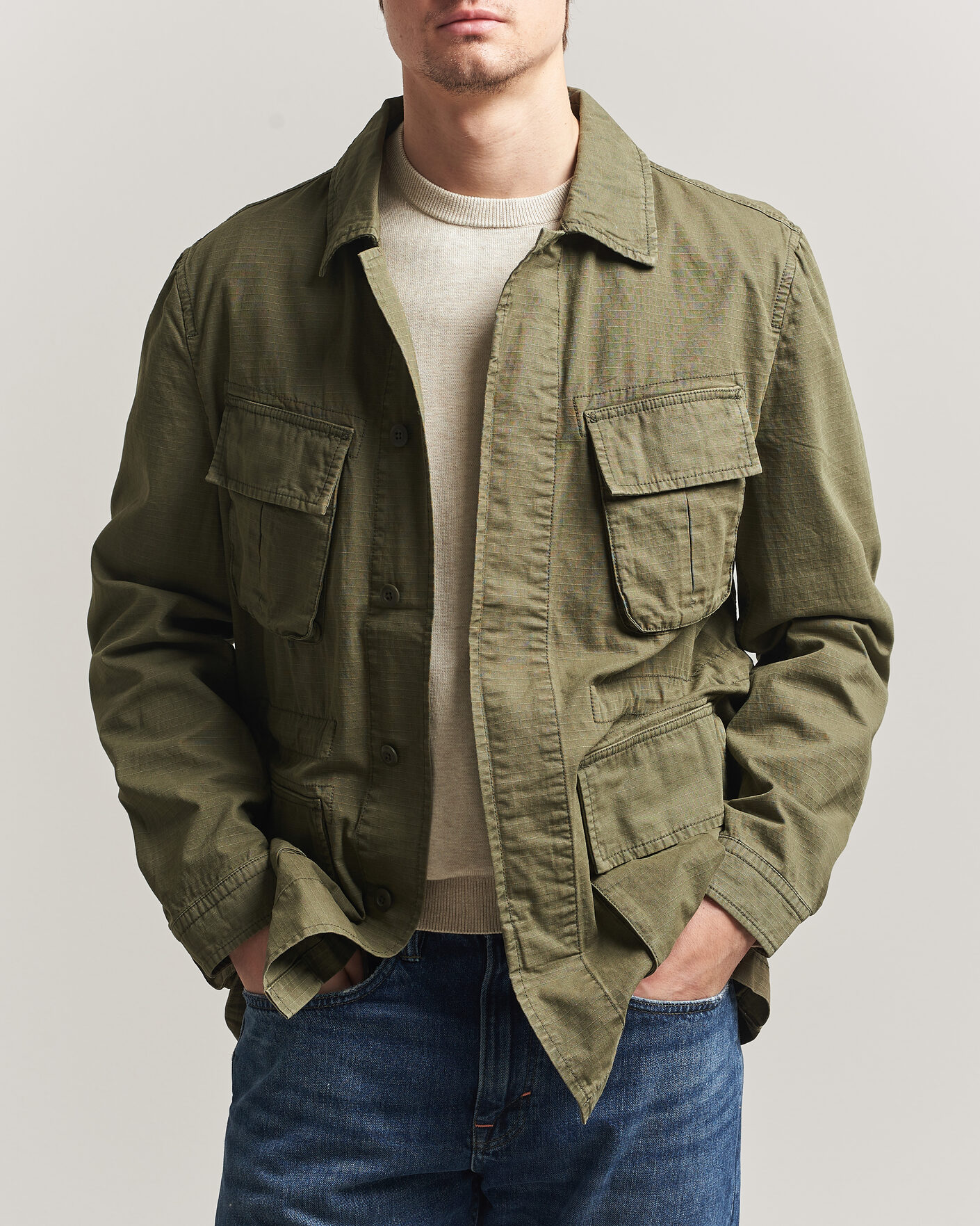Homme | Manteaux Et Vestes | Morris | Graham Field Jacket Olive