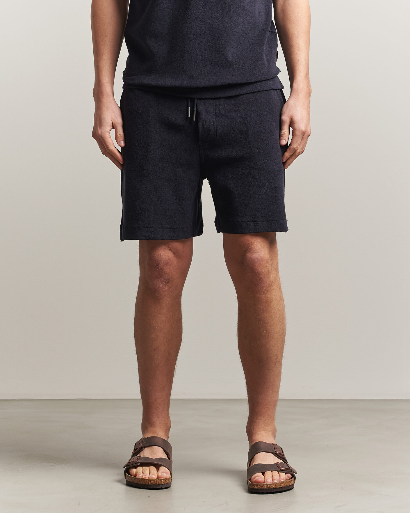 Homme | Shorts | Morris | Delon Terry Shorts Navy