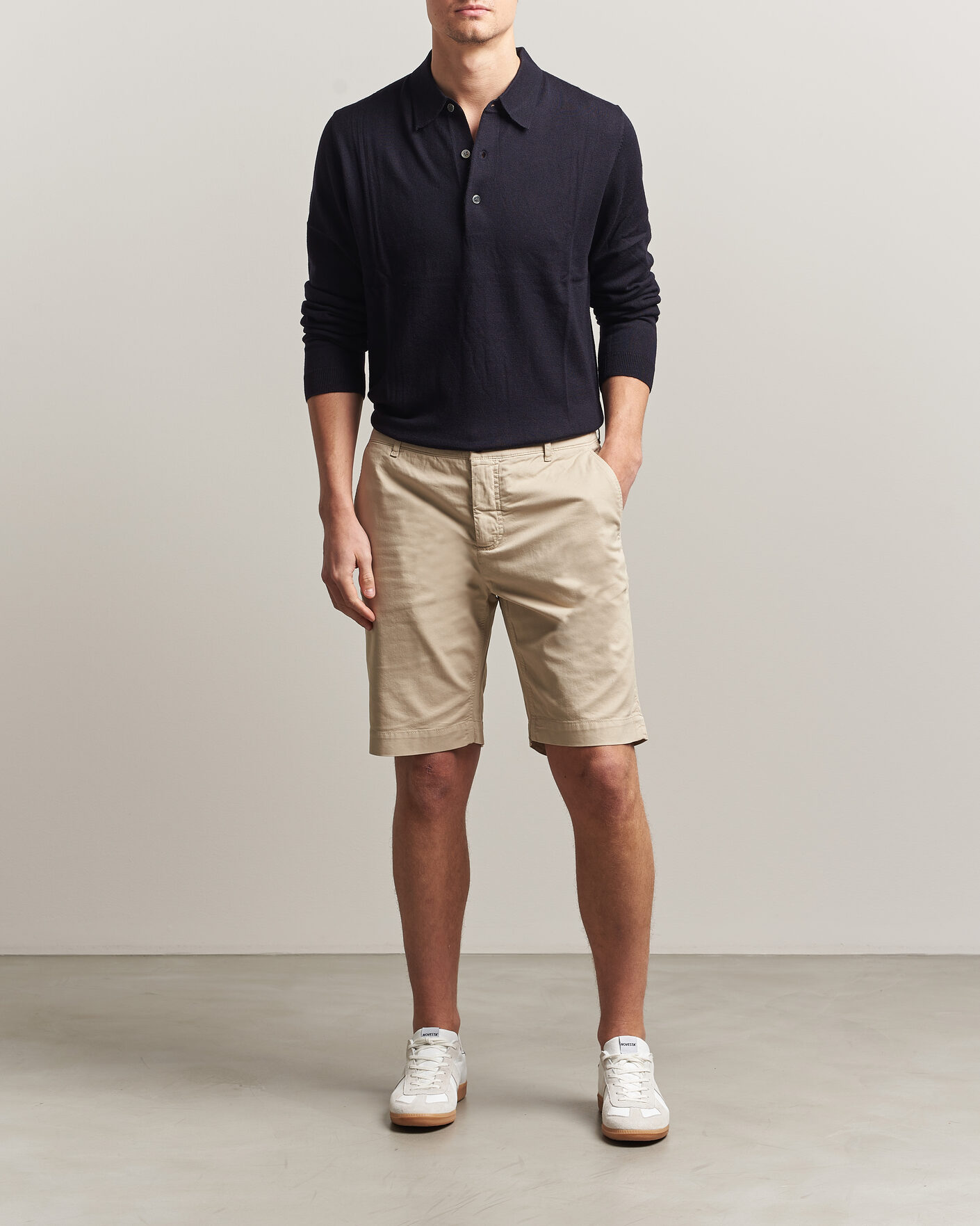 Homme | Shorts | Morris | Jeffery Summer Chinos Shorts Khaki