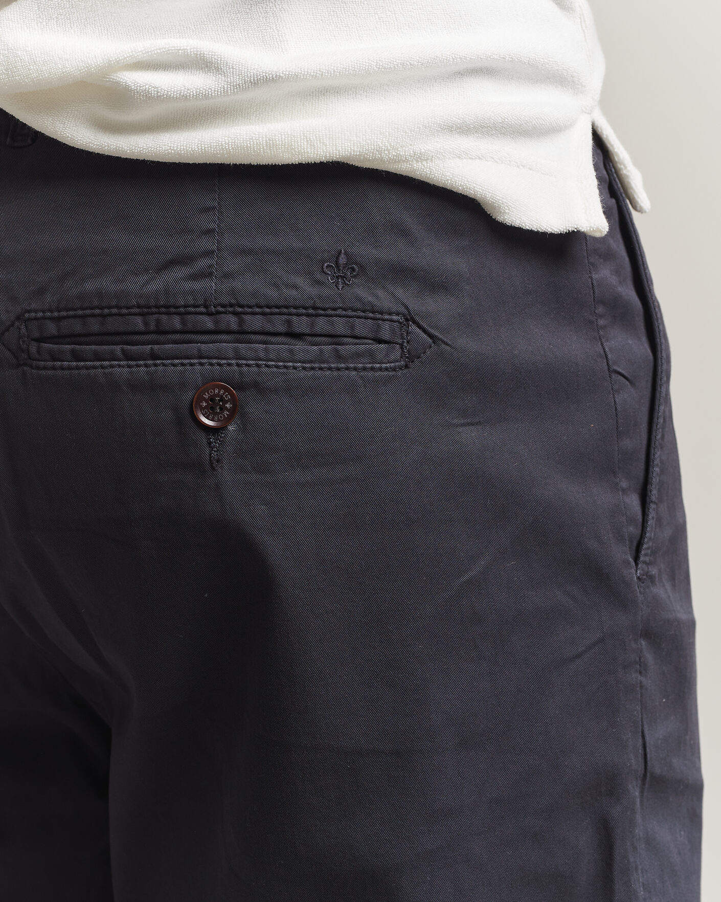 Homme | Shorts | Morris | Jeffery Summer Chinos Shorts Navy